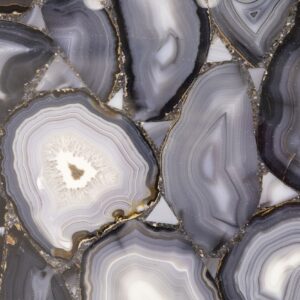Elegant Gray Agate